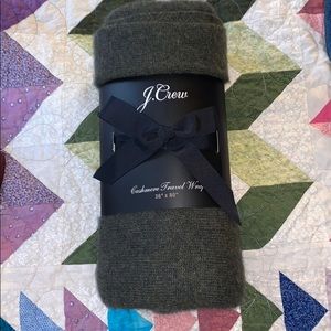 Jcrew cashmere travel wrap